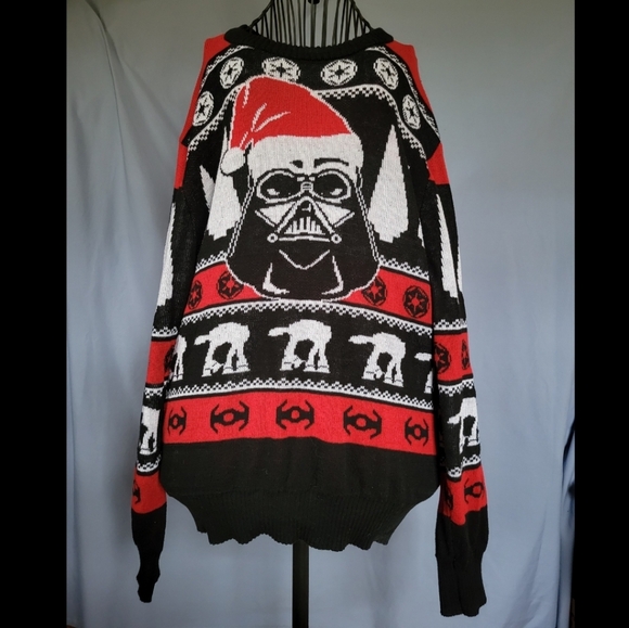 Star Wars Other - Star Wars Darth Vader Ugly Holiday Sweater Merry Sithmas Sz 2XL-XXL